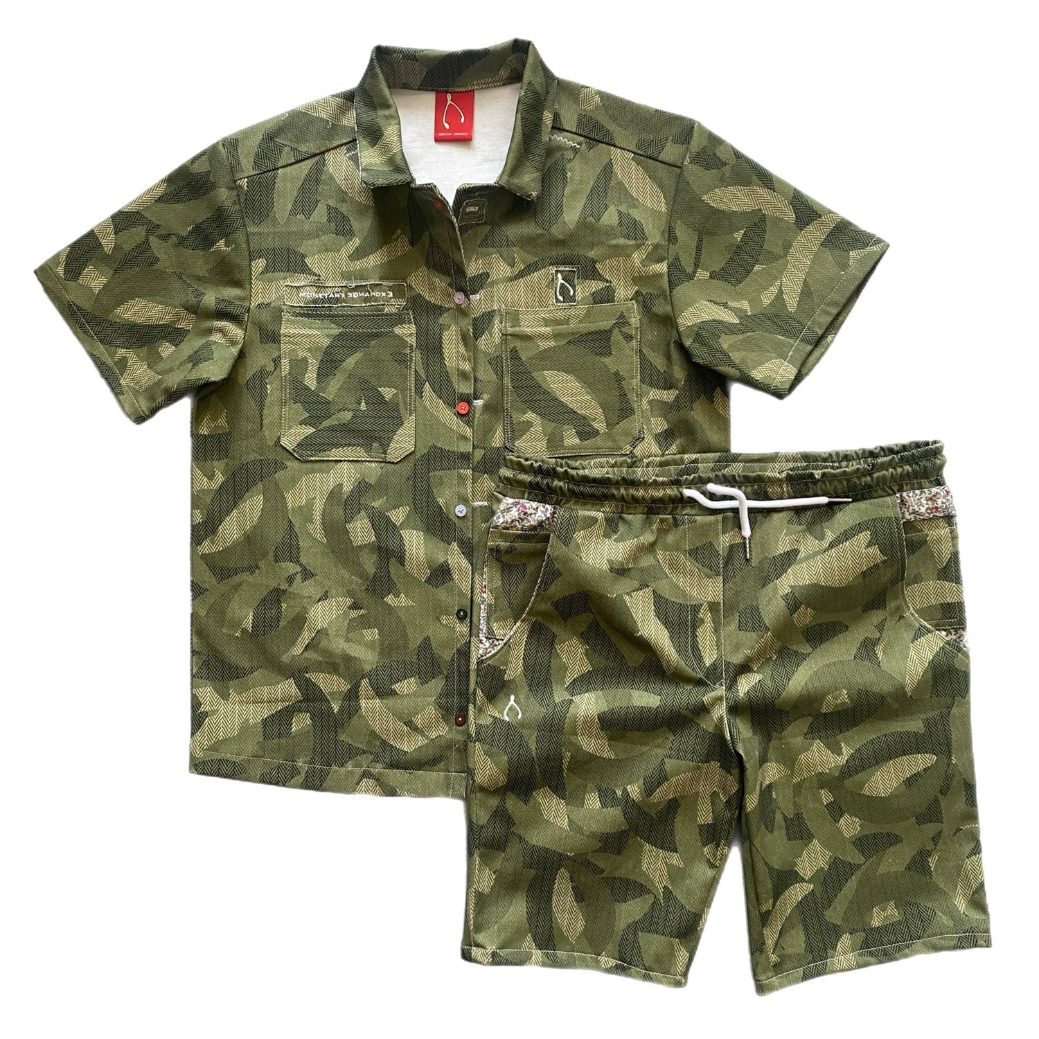 Banana Camo Short Set - Premium Select Limited Drop - Monetary Exchange