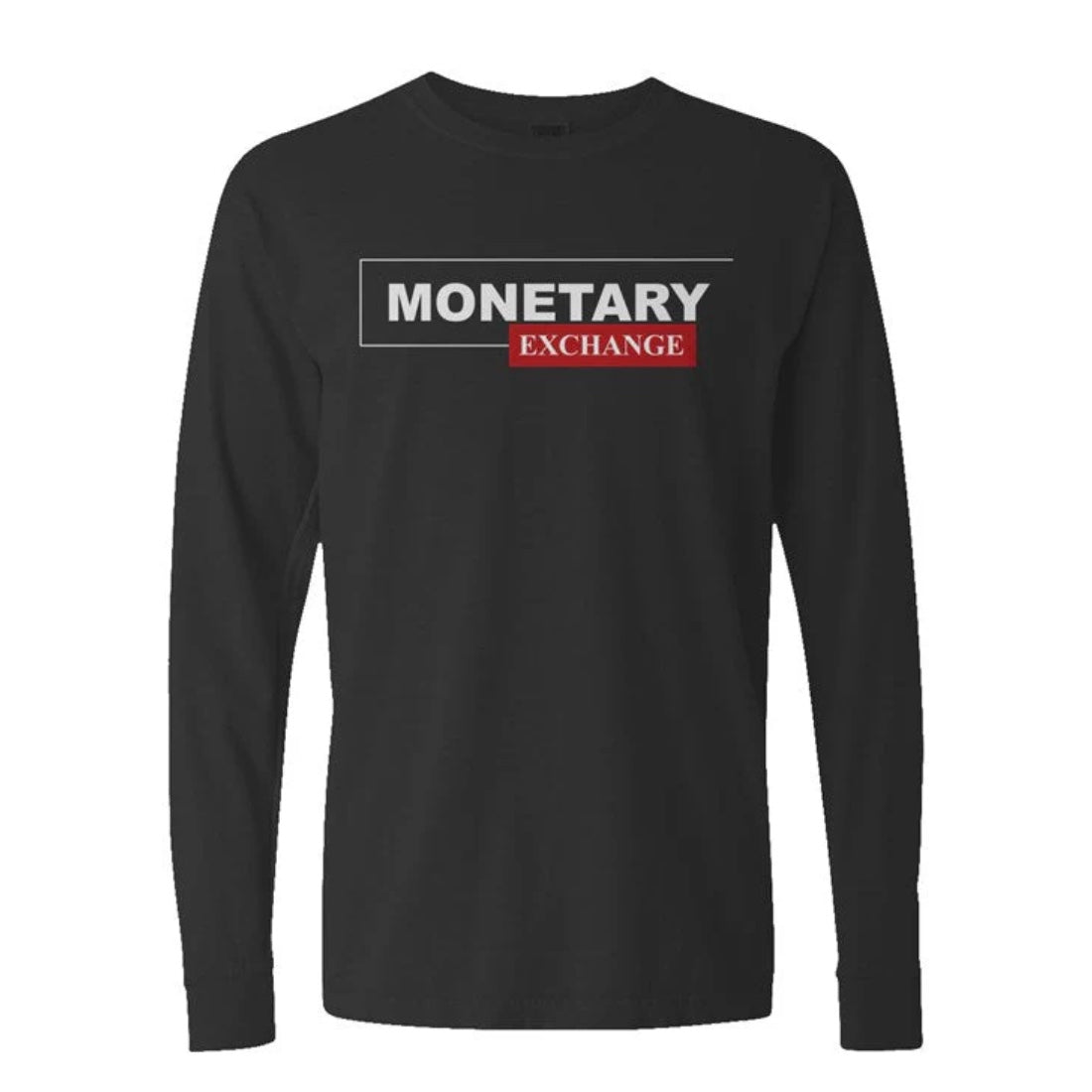 Branded Red Long Sleeve - Monetary Exchange