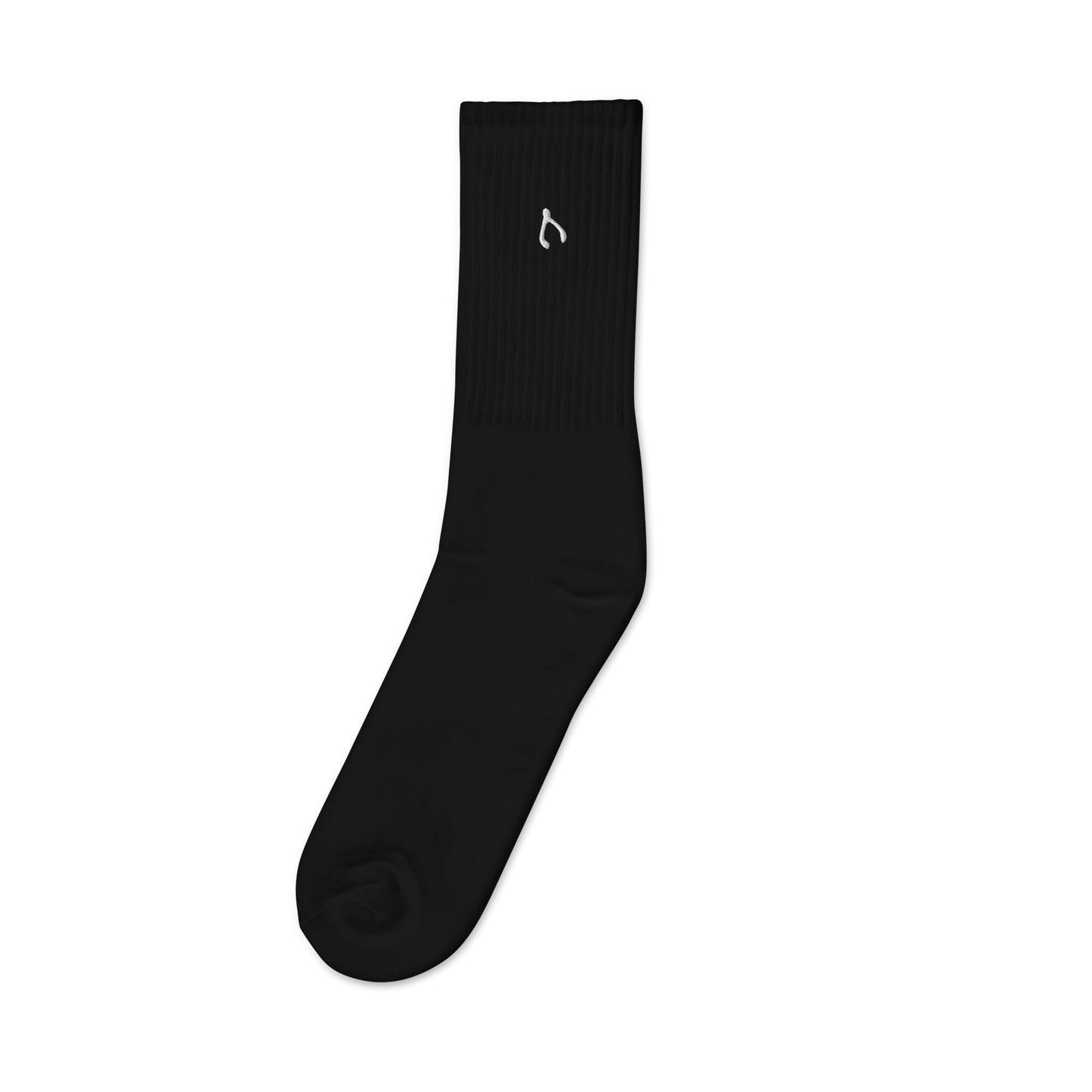 Orange/White Wishese Socks - Monetary Exchange