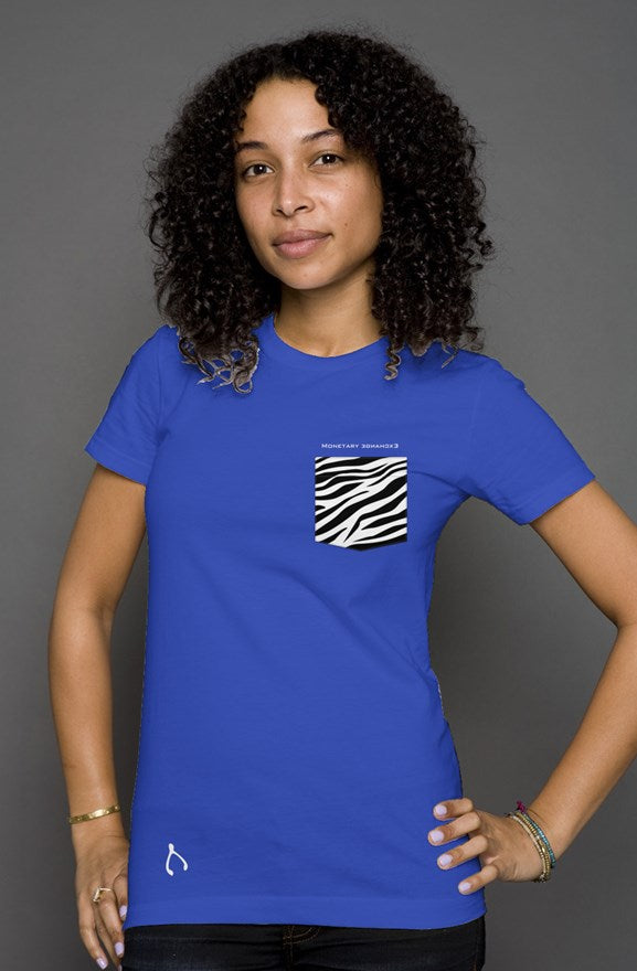 wmn zebra calf ss - Monetary Exchange