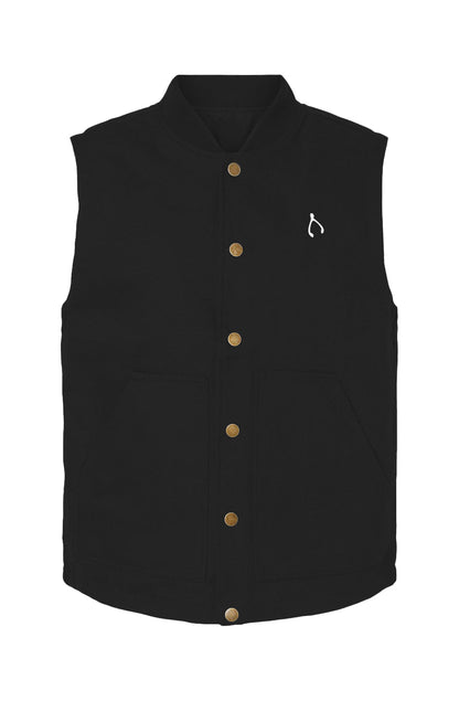 Insulated Canvas Workwear Vest - Monetary Exchange