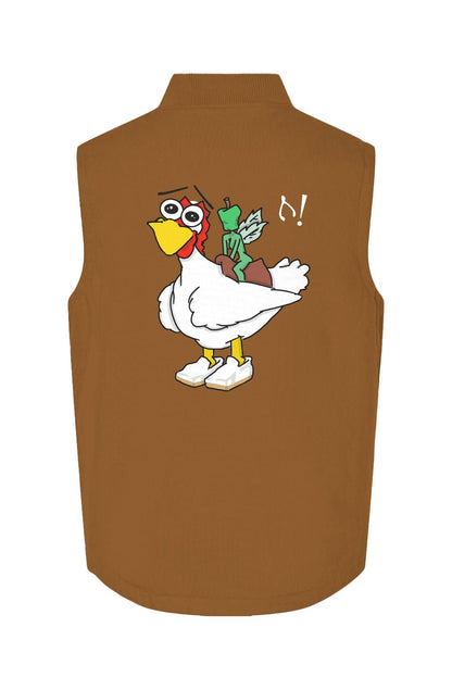 Insulated Canvas Workwear Vest - Monetary Exchange