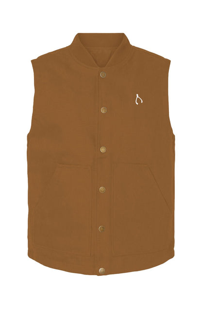 Insulated Canvas Workwear Vest - Monetary Exchange