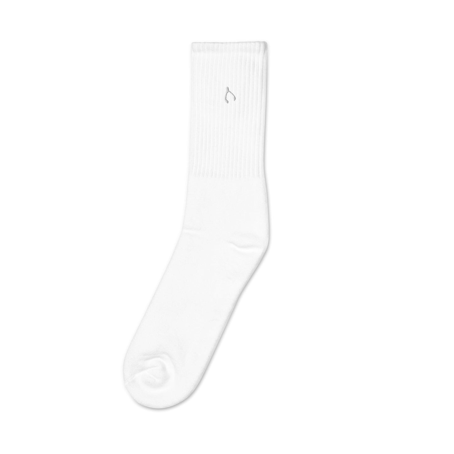 Orange/White Wishese Socks - Monetary Exchange