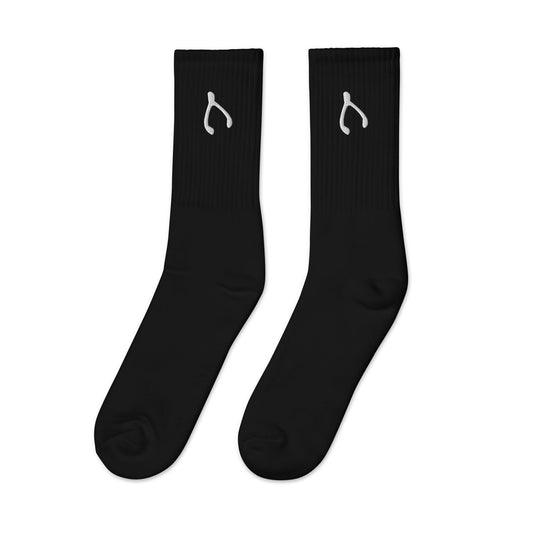 White Wishes Socks - Monetary Exchange