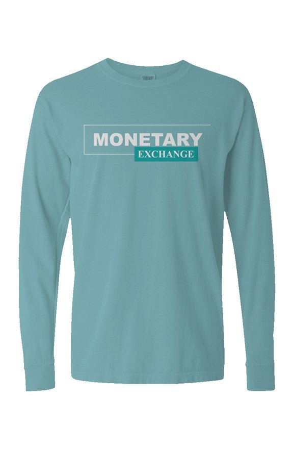 Branded Teal Long Sleeve - Monetary Exchange