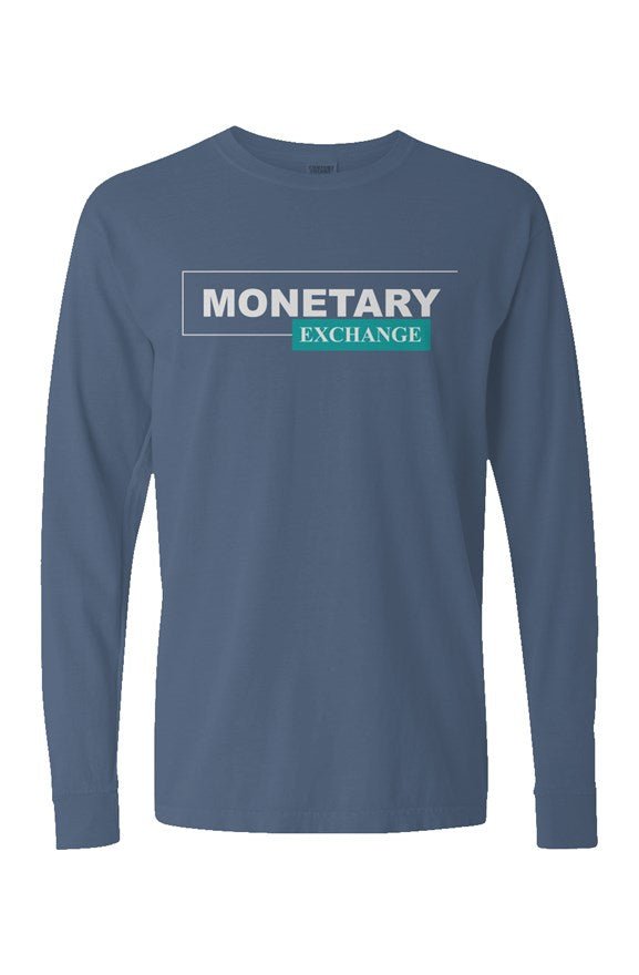 Branded Teal Long Sleeve - Monetary Exchange