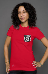 Zebra Calf T-Shirt - Monetary Exchange